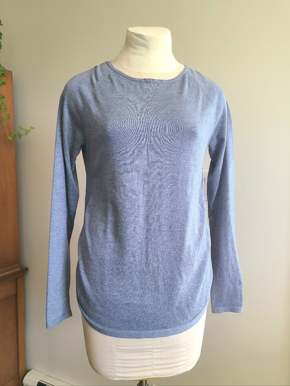CYRUS Knit Sweater w. Ribbed Side Panels